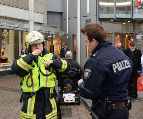 Großeinsatz im Mülheimer Einkaufszentrum Großeinsatz im Mülheimer Einkaufszentrum