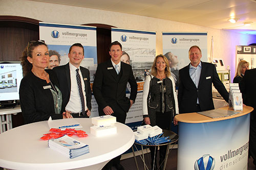 Vollmergruppe mit Stand auf der Immobilienmesse in Mülheim 2016 Vollmergruppe mit Stand auf der Immobilienmesse in Mülheim 2016