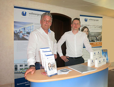 Vollmergruppe mit Stand auf der Immobilienmesse in Mülheim 2018 Vollmergruppe mit Stand auf der Immobilienmesse in Mülheim 2018