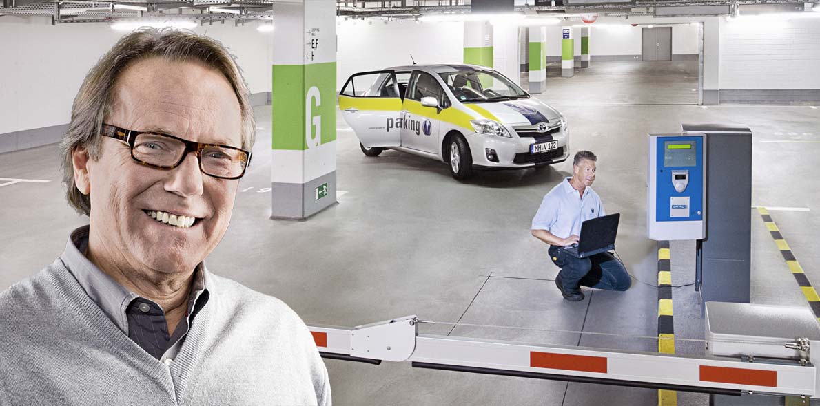Willkommen im Bereich Parking der Vollmergruppe Diensleitung.