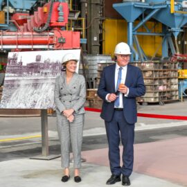 Bundespräsident Frank-Walter Steinmeier zu Besuch in Mülheim Bundespräsident Frank-Walter Steinmeier zu Besuch in Mülheim