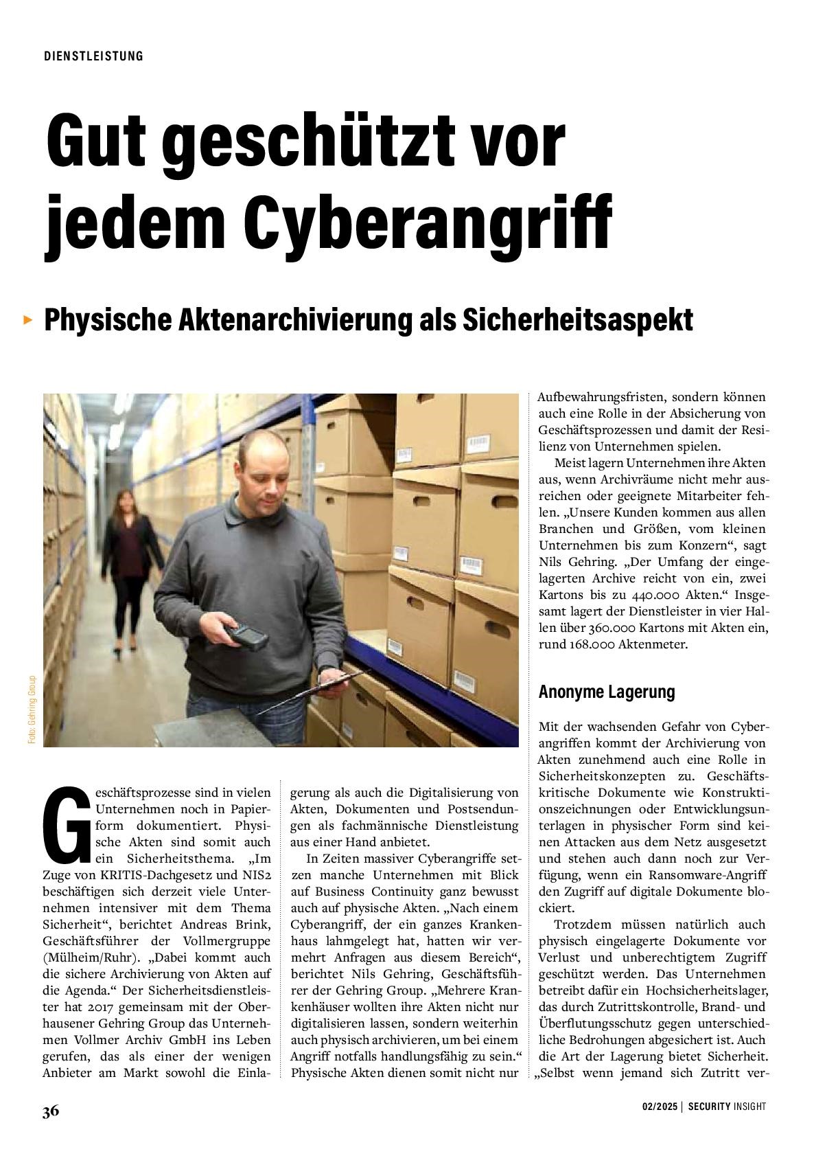 Öffnet PDF Datei im neuen Fenster: Fachartikel aus Security Insight.